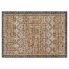 Area Rug, 9 x 12 ft Large Washable Rug, Non-Slip and Tear-Resistant Soft Carpet, Pet & Child Friendly Vintage Area Rugs, Indoor Mat for Bedroom, Livi