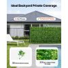 Artificial Plant Wall, 12PCS 20 x 20 in Artificial Boxwood Panels, Sun Protection Greenery Backdrop Privacy Hedge Fence, Fake Grass Screen for Weddin