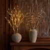 White Twig Branches 32IN 100 LED with Timer Battery Operated; Artificial Tree Branch with Warm White Lights for Holiday Xmas Party Decoration Indoor